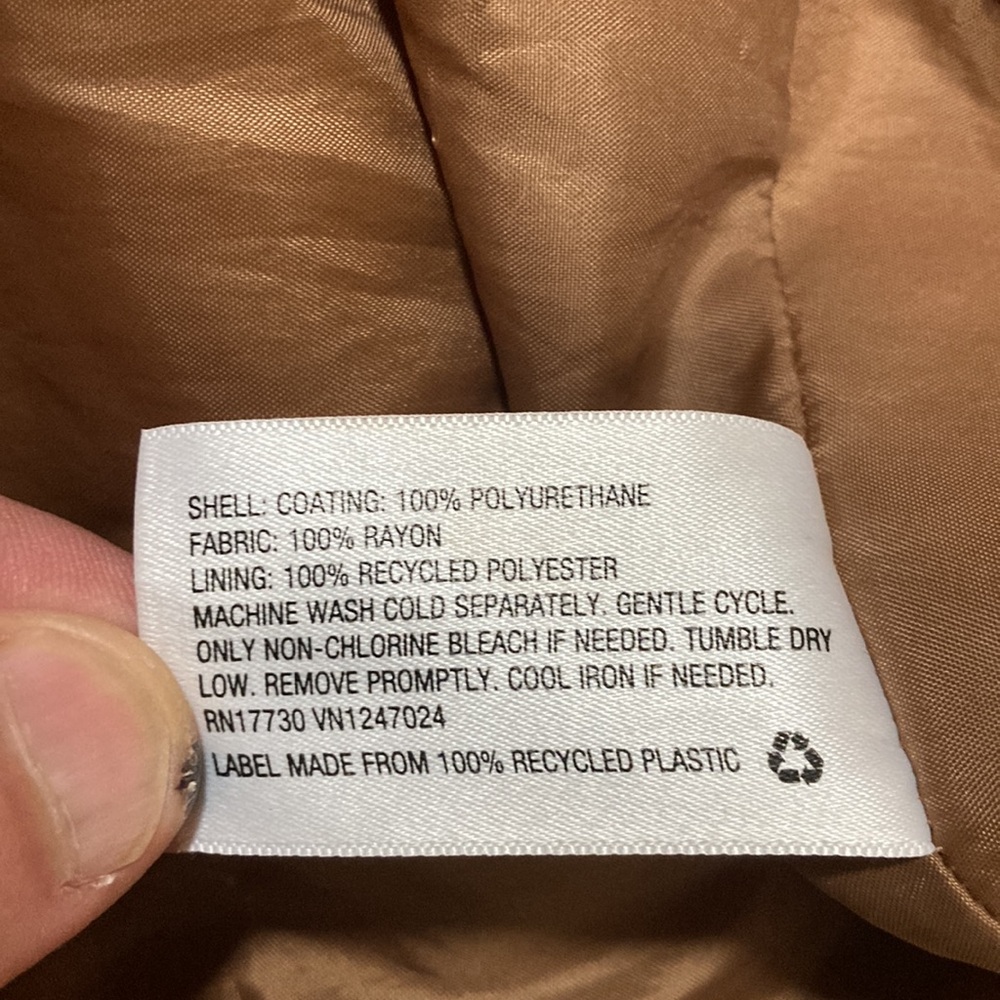 Universal Thread Brown Leather Jacket - Picture 8 of 9